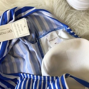 Liz Lange Swim - Liz Lange Maternity Tankini Top Blue Stripe NWT Liz Lange Swim - Liz Lange Maternity Tankini Top Blue Stripe NWT
